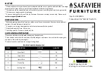 Preview for 1 page of Safavieh Furniture HAC2000A Quick Start Manual