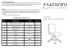 Safavieh Furniture Hal FOX8501 Quick Start Manual предпросмотр