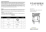 Safavieh Furniture Halton ACC5712 Quick Start Manual предпросмотр