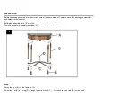 Предварительный просмотр 2 страницы Safavieh Furniture Helen AMH4076A Manual