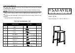 Safavieh Furniture Janet FOX2005 Assembly preview