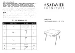 Safavieh Furniture Jett ACC4201 Assembly предпросмотр