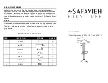 Safavieh Furniture Juji FOX7527 Manual preview