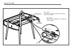 Preview for 3 page of Safavieh Furniture Kaylee DTB1403 Manual