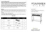 Предварительный просмотр 1 страницы Safavieh Furniture Landers CNS5710 Quick Start Manual