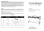 Предварительный просмотр 1 страницы Safavieh Furniture Landers CNS5711 Quick Start Manual