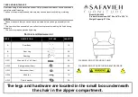 Safavieh Furniture Levin ACH4008 Manual предпросмотр