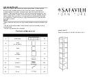 Предварительный просмотр 1 страницы Safavieh Furniture Lisa FOX4275 Quick Start Manual