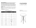 Safavieh Furniture Marino FOX4260 Quick Start Manual предпросмотр