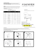 Предварительный просмотр 1 страницы Safavieh Furniture MCR4731 Quick Start Manual