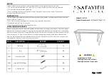 Safavieh Furniture Naios CNS9706 Manual предпросмотр