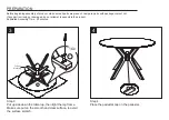 Предварительный просмотр 3 страницы Safavieh Furniture Nicolai DTB 1405 Assembly Instructions