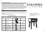 Предварительный просмотр 1 страницы Safavieh Furniture Nilo ACC6600A Quick Start Manual