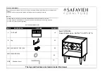 Safavieh Furniture NST9004A Assembly preview