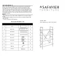 Safavieh Furniture Raylan FOX4276 Quick Start Manual предпросмотр