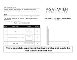 Preview for 3 page of Safavieh Furniture SAMUEL SFV6051A-K- 1/2 Quick Start Manual