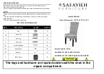 Preview for 1 page of Safavieh Furniture SEA8014 Quick Start Manual