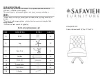 Предварительный просмотр 1 страницы Safavieh Furniture Soho MCR1030 Quick Start Manual