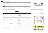 Safavieh Furniture Tarly ACH9500 Quick Start Manual предпросмотр