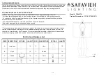 Preview for 1 page of Safavieh Lighting AMELIE TBL4107A Manual