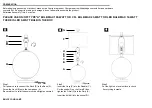 Preview for 2 page of Safavieh Lighting ANINA TBL4311A Manual