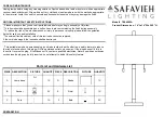 Preview for 1 page of Safavieh Lighting Bixby TBL4265A Quick Start Manual