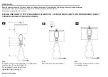 Предварительный просмотр 2 страницы Safavieh Lighting DEMENA TBL4437A Manual