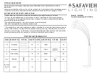 Safavieh Lighting FLL4024A Quick Start Manual preview