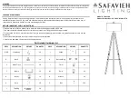 Safavieh Lighting FLL4119A Quick Start Manual preview