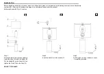 Preview for 2 page of Safavieh Lighting LAURIE LIT4101A Manual