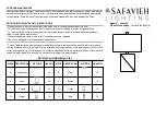 Preview for 1 page of Safavieh Lighting LIT4454A Quick Start Manual