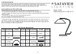 Safavieh Lighting LIT4466A Quick Start Manual preview
