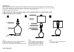 Preview for 2 page of Safavieh Lighting LOVELL TBL4246A Manual