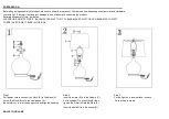 Preview for 2 page of Safavieh Lighting MAKENNA TBL4101 Manual