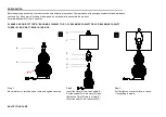 Предварительный просмотр 2 страницы Safavieh Lighting NICOLE LIT4014-U Manual