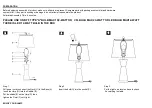 Предварительный просмотр 2 страницы Safavieh Lighting ONDER TBL4406 Manual