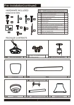 Предварительный просмотр 4 страницы Safavieh Lighting RALLEN CLF1012A Use And Care Manual