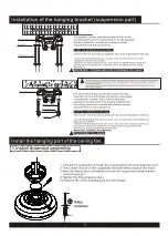 Предварительный просмотр 5 страницы Safavieh Lighting RALLEN CLF1012A Use And Care Manual