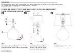 Предварительный просмотр 2 страницы Safavieh Lighting RASBY TBL4044A Manual