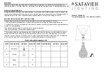 Safavieh Lighting TBL4082A Quick Start Manual preview