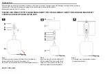 Предварительный просмотр 2 страницы Safavieh Lighting TBL4236 Manual