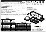 Preview for 7 page of Safavieh Outdoor Allison PAT7733-1/3 Manual