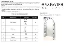 Safavieh Outdoor Atticus PAT5035 Manual предпросмотр