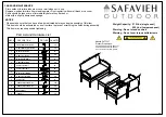 Preview for 4 page of Safavieh Outdoor Bassey PAT7507 Quick Start Manual