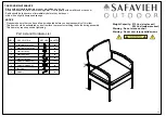 Preview for 5 page of Safavieh Outdoor Bassey PAT7507 Quick Start Manual