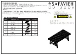 Safavieh Outdoor Deven PAT7079 Manual preview