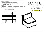 Preview for 2 page of Safavieh Outdoor Diona PAT7510 Manual