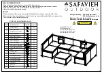 Preview for 9 page of Safavieh Outdoor Diona PAT7510 Manual