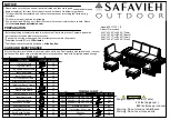 Предварительный просмотр 5 страницы Safavieh Outdoor Dumont PAT7732-2/3 Manual