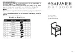 Safavieh Outdoor Kendrick PAT2506 Quick Start Manual preview